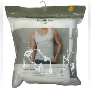 GOODFELLOW & CO - Men’s 4pk Ribbed Tank Tops.